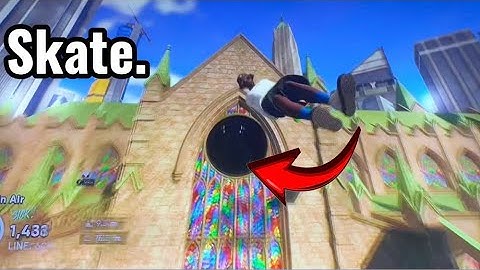 Skate 4 but only tricks I can do in real life.#Skate #new #skate4 #epic #fail #fyp #tricks #shorts 