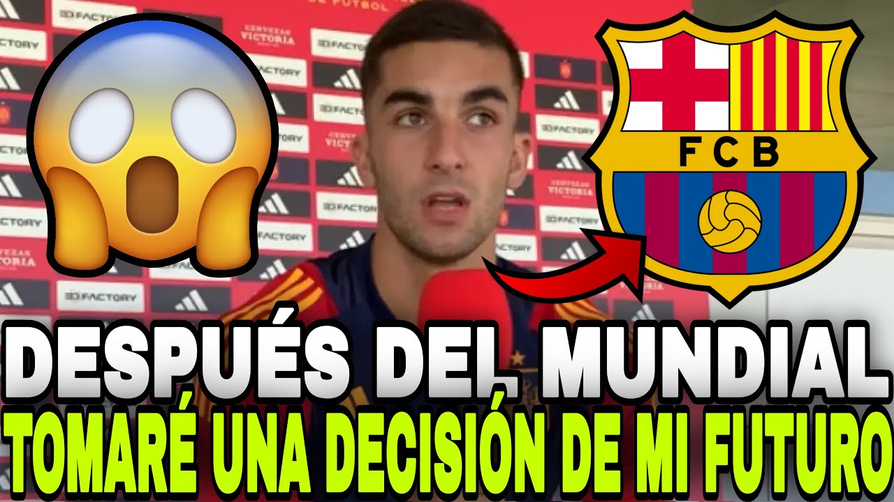 Ferran confirma una oferta y desata todas las sospechas