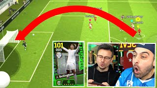 Salah 37 Metre Bomba Plase 101 Belli̇ngham Çikti Efootball 2024 Mobi̇le Kapişma