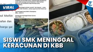 SISWI SMK DI BANDUNG BARAT MENINGGAL DUNIA! Dinkes Tegaskan Bukan karena Bukan Keracunan MBG