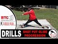 SHOT PUT DRILLS: Glide Progression