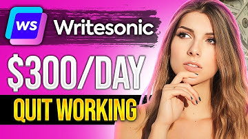 Writesonic: How to Make Money Online with This AI Bot