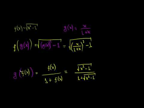 შედგენილი ფუნქციის პოვნა