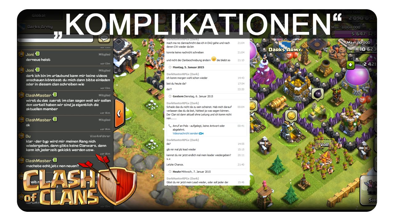 Cheat Codes Für Clash Of Clans Deutsch "KOMPLIKATIONEN" || CLASH OF CLANS | Let's Play CoC | Deutsch - YouTube