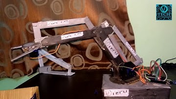 robotic arm with arduino uno trailer (AR 1.0)