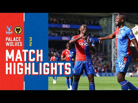   Eze Edouard Bag Goals In Palace Win Crystal Palace 3 2 Wolves Premiere League Highlights