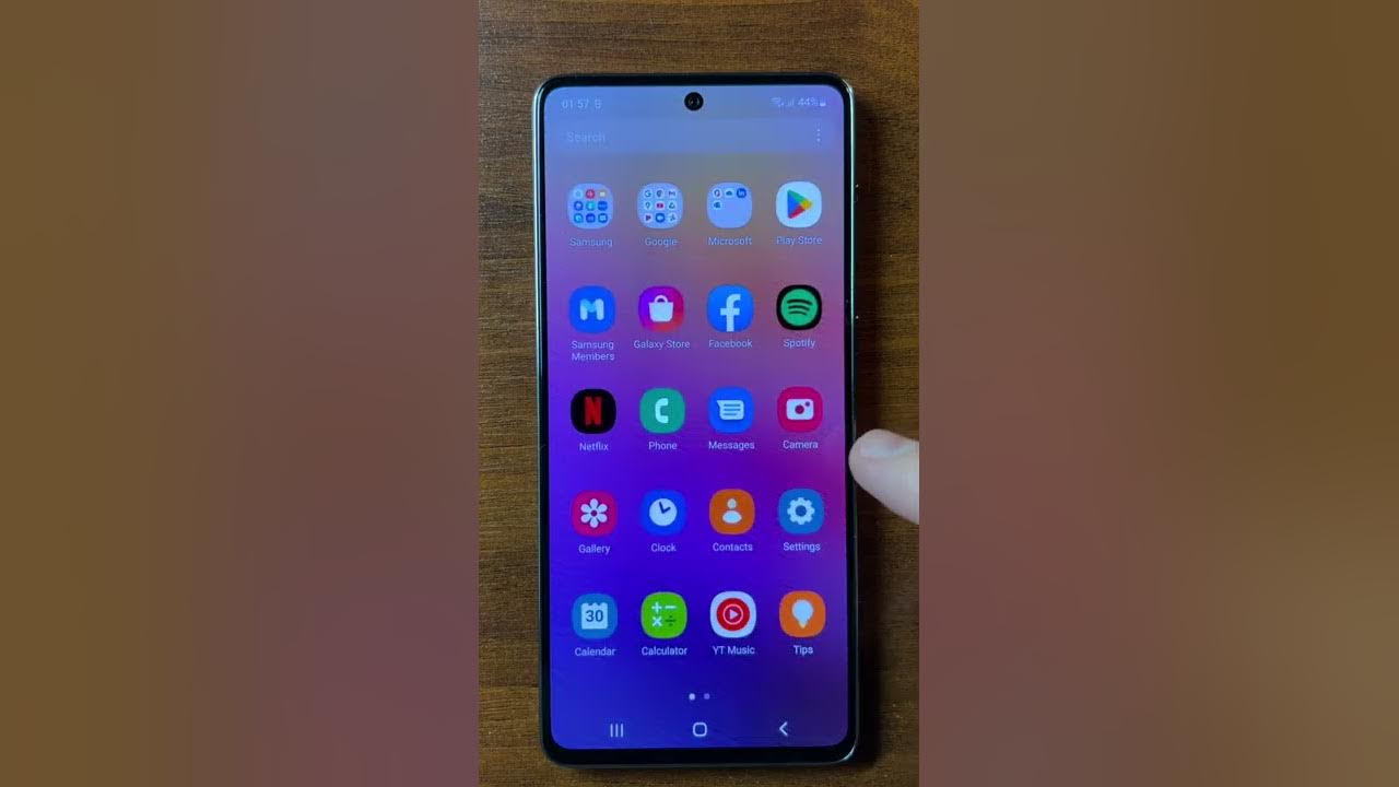 Installing Android 12 Update Animation on Samsung A73 Installing Android 12 Update Animation on Samsung A73
