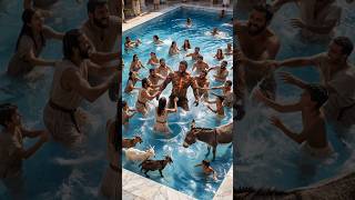 What If You Built A Swimming Pool In Ancient Egypt? 😂