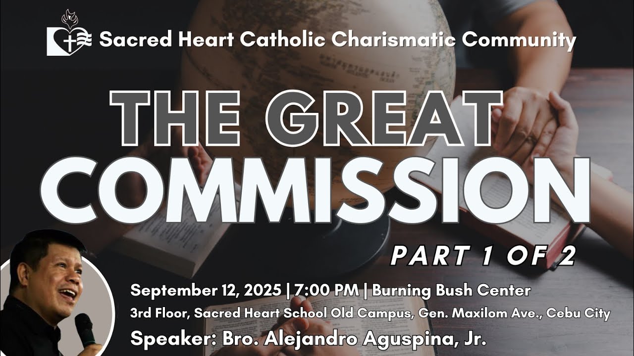 Bro. Alejandro Aguspina, Jr. - The Great Commission (Part 1)