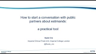 How to start a conversation with public partners about estimands: a practical tool