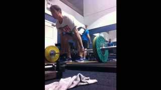 james tait 2015 combine training begins- 12 min amrap 9 deadlifts, 12 push ups, 15 box jumps