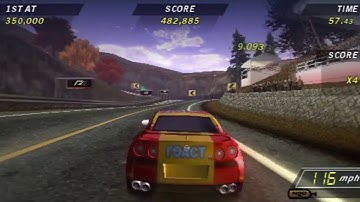 Need for Speed: Shift Gameplay Walkthrough - G Effect Drift Challenge #57 [PSP]