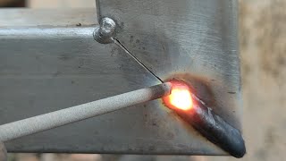 not many know the secret technique of welding square galvanized tubes
