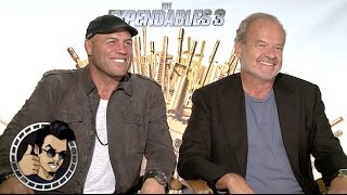 Kelsey Grammer and Randy Couture interview - The Expendables 3 (HD) 2014