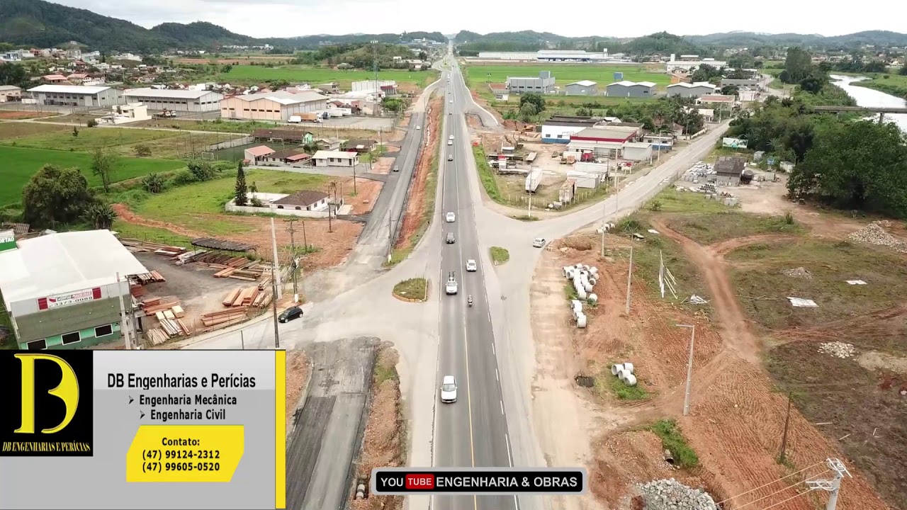 Duplicação da BR-280: nova frente de obras prepara viaduto em Araquari -  NSC Total