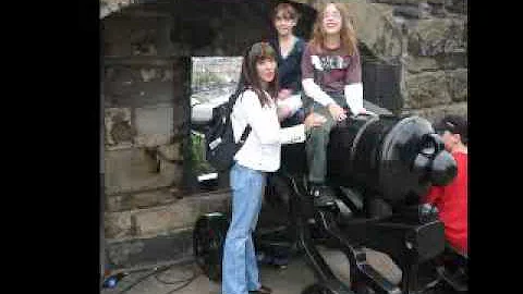 Kathleen Nagle & Nagle triplets in Scotland