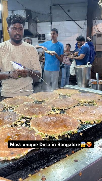 Most unique Dosa in Bangalore😱🥵|| Indian Street Food