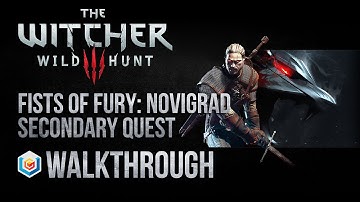 The Witcher 3 Wild Hunt Walkthrough Fists of Fury: Novigrad Secondary Quest Guide Gameplay