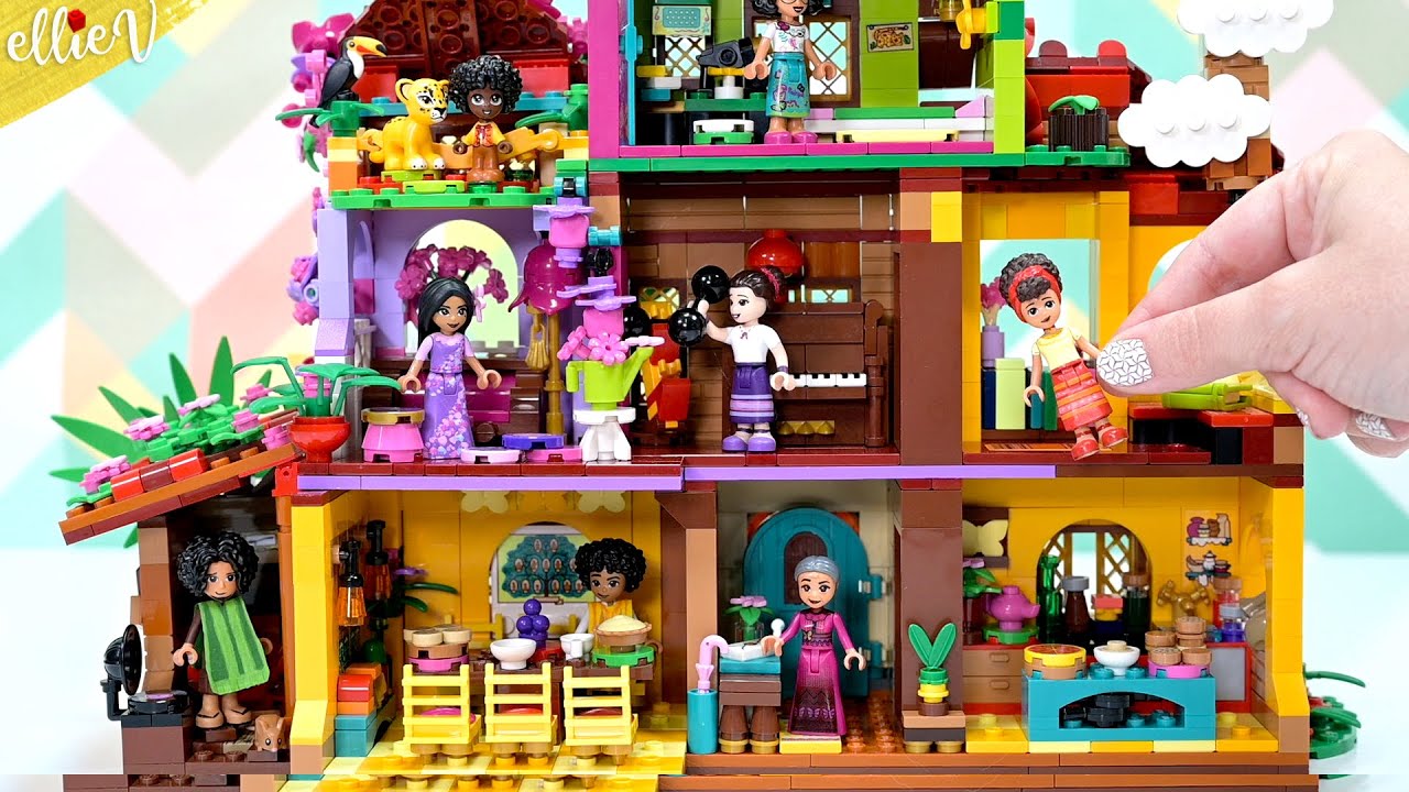 Encanto House  Amazing lego creations, Cool lego creations, Lego diy party