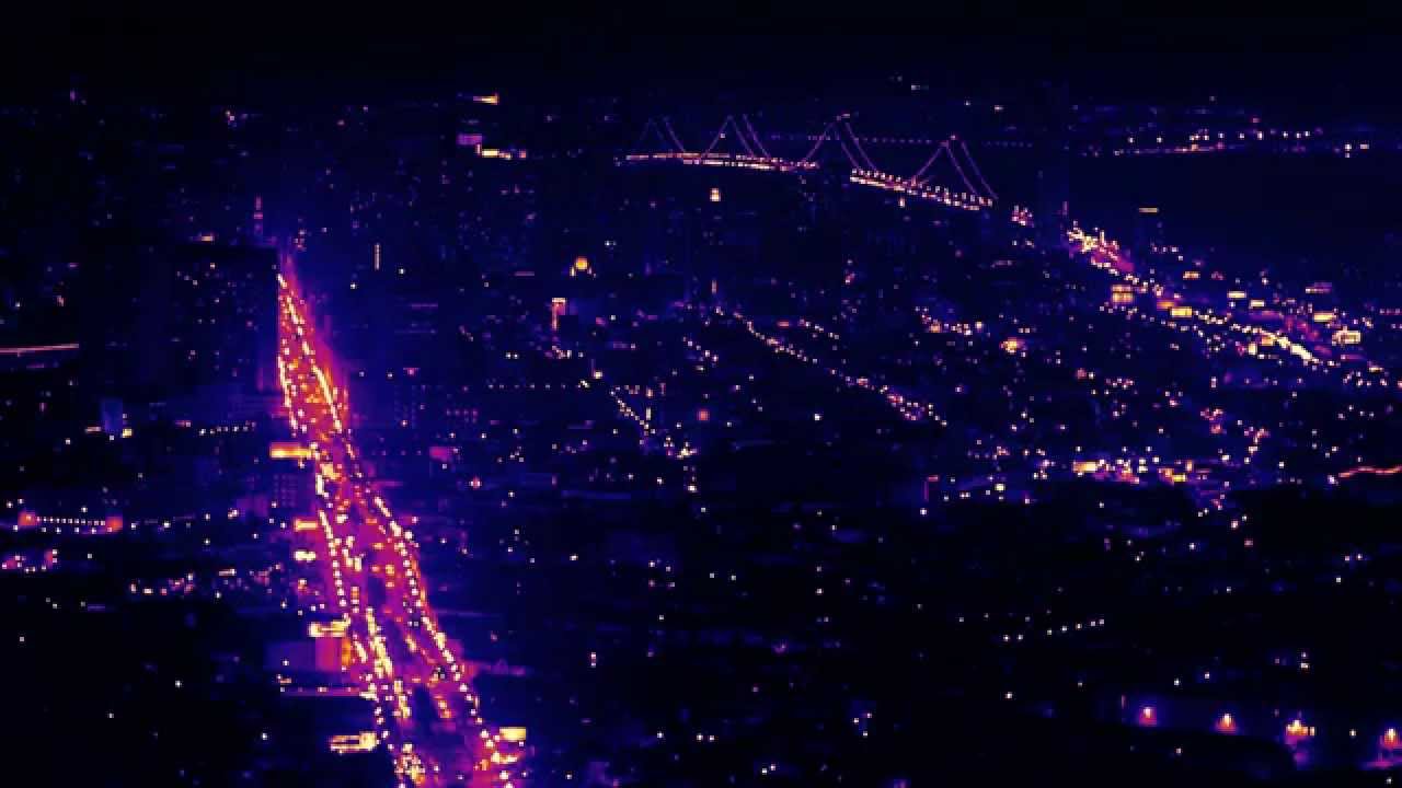 city of California at night - YouTube