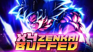 4x ZENKAI BUFFED REVIVAL UI GOKU IS AMAZING! ONE OF MY FAVOURITE RELEASES! | Dragon Ball Legends