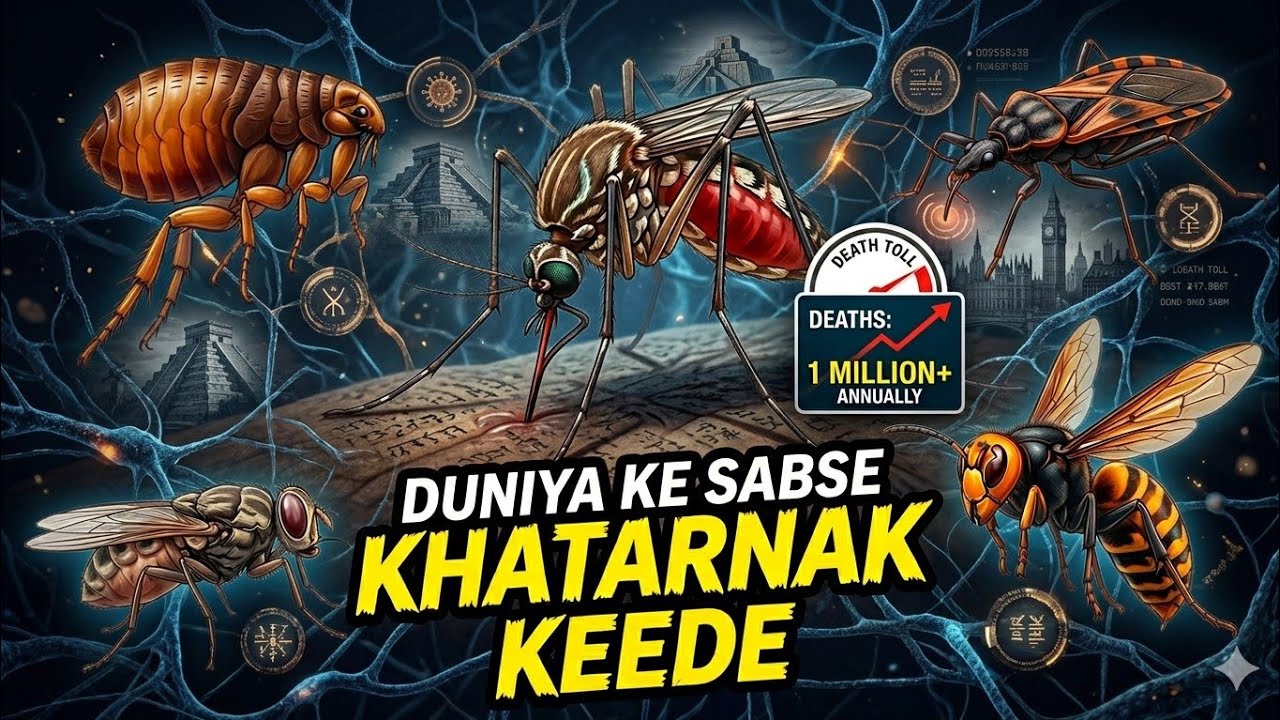 Human Killing Insect Top 5 Most Dangerous Insects in the World | Deadliest Bugs That Kill ...