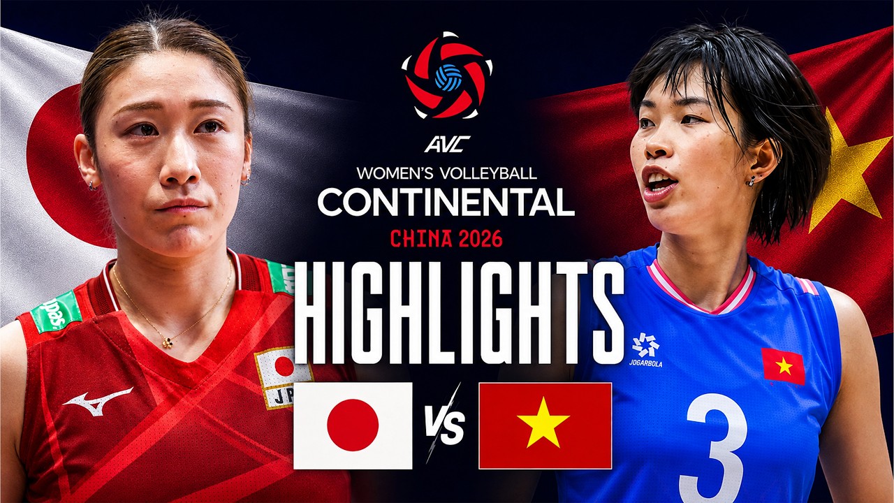 Japan 🇯🇵 vs Vietnam 🇻🇳 | Highlights | AVC Women's Continental Championship 2026