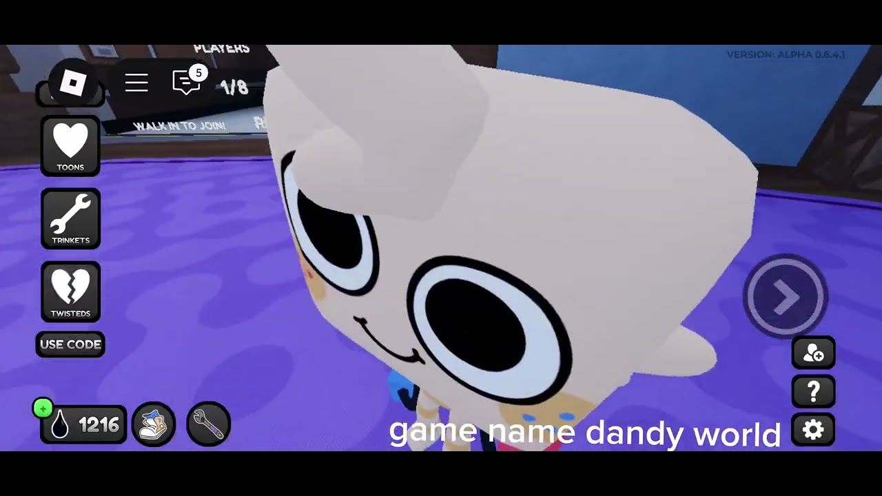 Me playing dandy world with my friend (cat lover) - YouTube