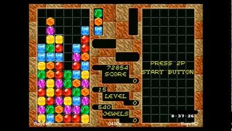 Columns (Sega GS) Part 01: This was calming in 1990.... (The rest of Arcade Mode)