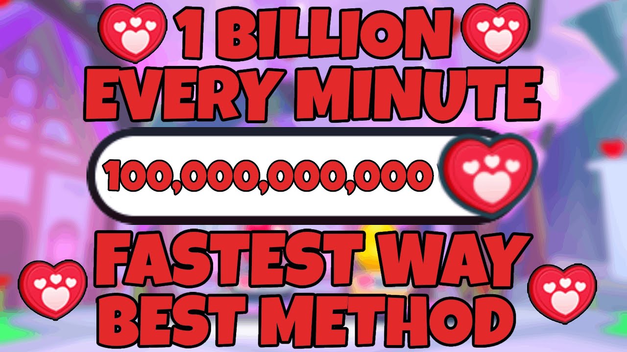 Fastest Way To Get The Valentines Hearts Currency ️ (Pet Simulator X