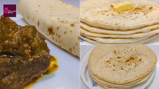 ঝটপট সহজ পদ্ধতিতে গাসের চুলাই আটার নানরুটি | How to Make Naan Roti