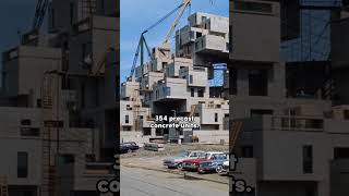 Habitat 67 the utopian #stack of cubes"