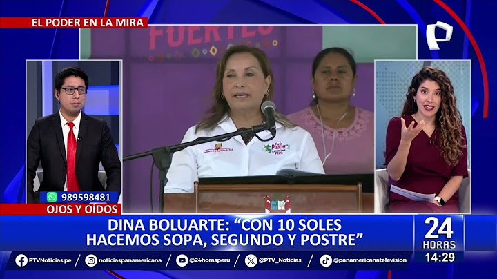 Dina Boluarte asegura que con 10 soles "hacemos sopa, segundo y hasta postrecito"