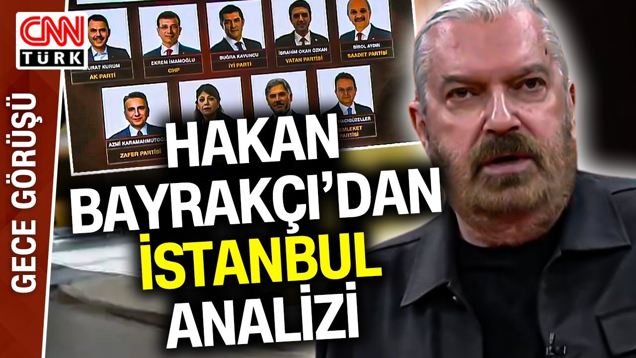 Bayrakçı'dan İstanbul Analizi! Hakan Bayrakçı İstanbul Anketinde Son Durumu Aktardı