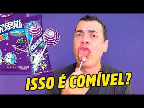 EXPERIMENTEI DOCES QUE VOCÊ NÃO VAI ACREDITAR! 😱 (Tem até pirulito japonês!)
