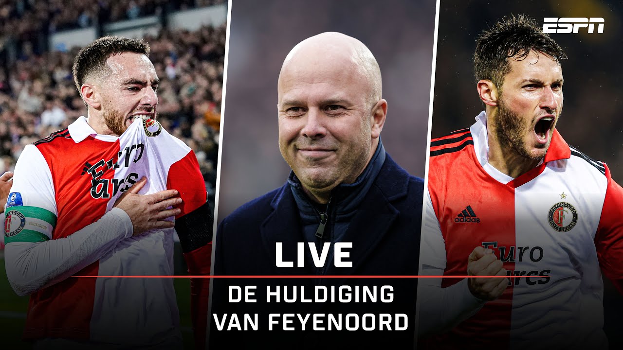 HULDIGING FEYENOORD 🏆 - Landskampioen 2022/2023 - Eredivisie