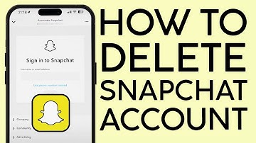 How to Delete Snapchat Account on your iPhone (2023)