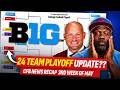 CFB News: 24 Team CFP Update, SEC threats, Oregon Sues, Lincoln Riley USC Excuses, LSU hires Orgeron