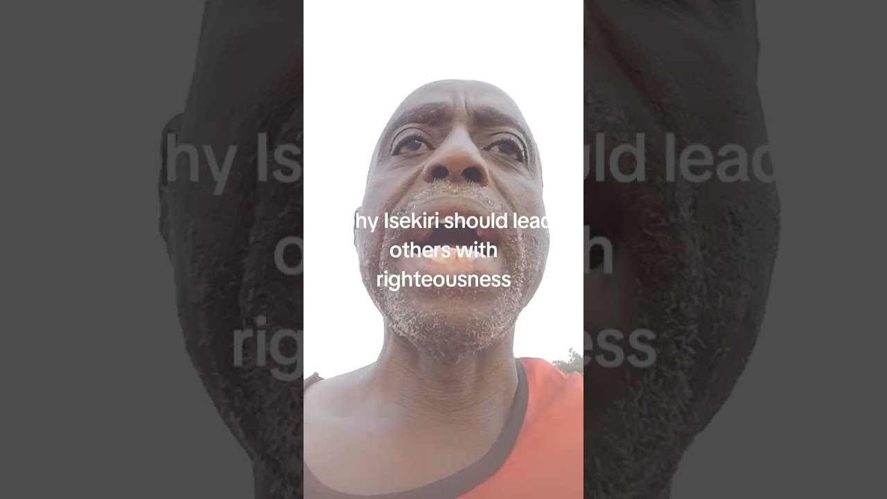 Isekiri and righteousne