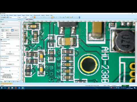 HAYEAR industrial microscope camera measure software