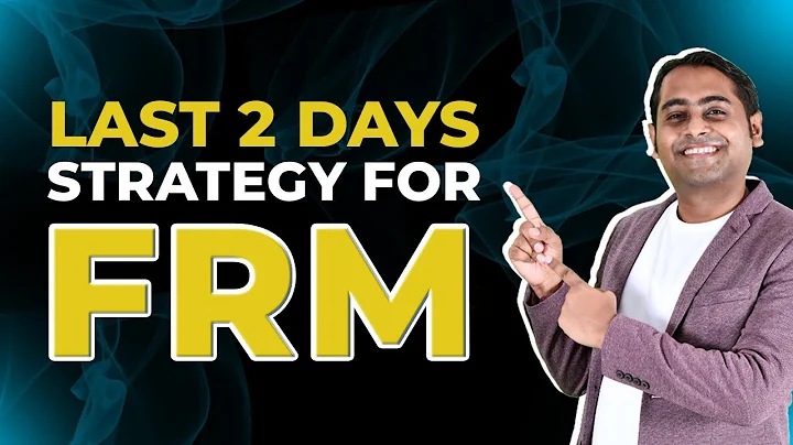 FRM Part 2 Preparation Strategy for the Final Countdown | Ganesh Nayak | Fintelligents