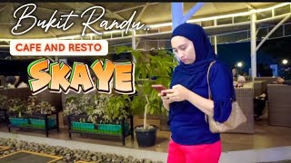 SKAYE CAFE AND RESTO‼️Hotel BUKIT RANDU LAMPUNG - City Light Tempat Nongkrong View Indah Malam hari