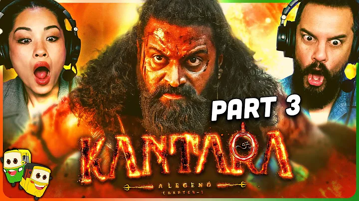 Part 3 - KANTARA: A LEGEND CHAPTER 1 Movie Reaction! | Rishab Shetty | Rukmini Vasanth