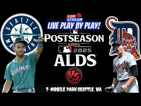 Seattle Mariners vs Detroit Tigers ⚾🔥 Live ALDS Playoffs GAME 1 Play-by-play Watch!