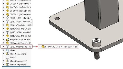 Solidworks -  Replacing Toolbox Components | Chuyển Chi Tiết Thư Viện Sang File Part.