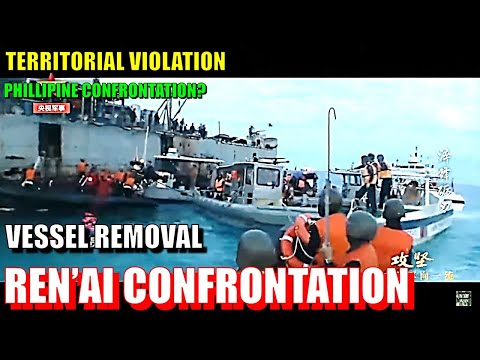 China Coast Guard Releases Exclusive Footage of 6 Minute Vessel Removal at Ren’ai Reef