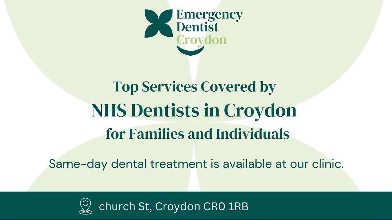 Need an NHS Dentist in Croydon? Accepting New Patients Now!