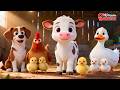 Canción de los Animales Domésticos - Home Animals Song | Nursery Rhymes for Children's |Galatta Kids