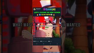 Luffy Shows Lucci His TRUE Power 😈 | Gear 5 Aura“