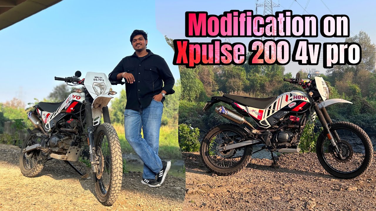 Modification on Xpulse 200 4v pro | Off-road ready 🏍️
